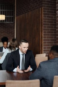 business succession planning, image of men discussing business