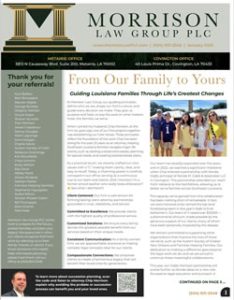 Morrison Law Group January 2025 Newsletter