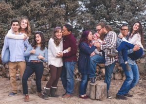 estate planning for non-traditional families, image of several people outdoors