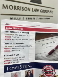 Morrison Law Group named Best Estate Planning Firm in New Orleans – CityBusiness 2025