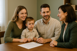 Louisiana family meeting with estate planning attorney to update will after marriage or children